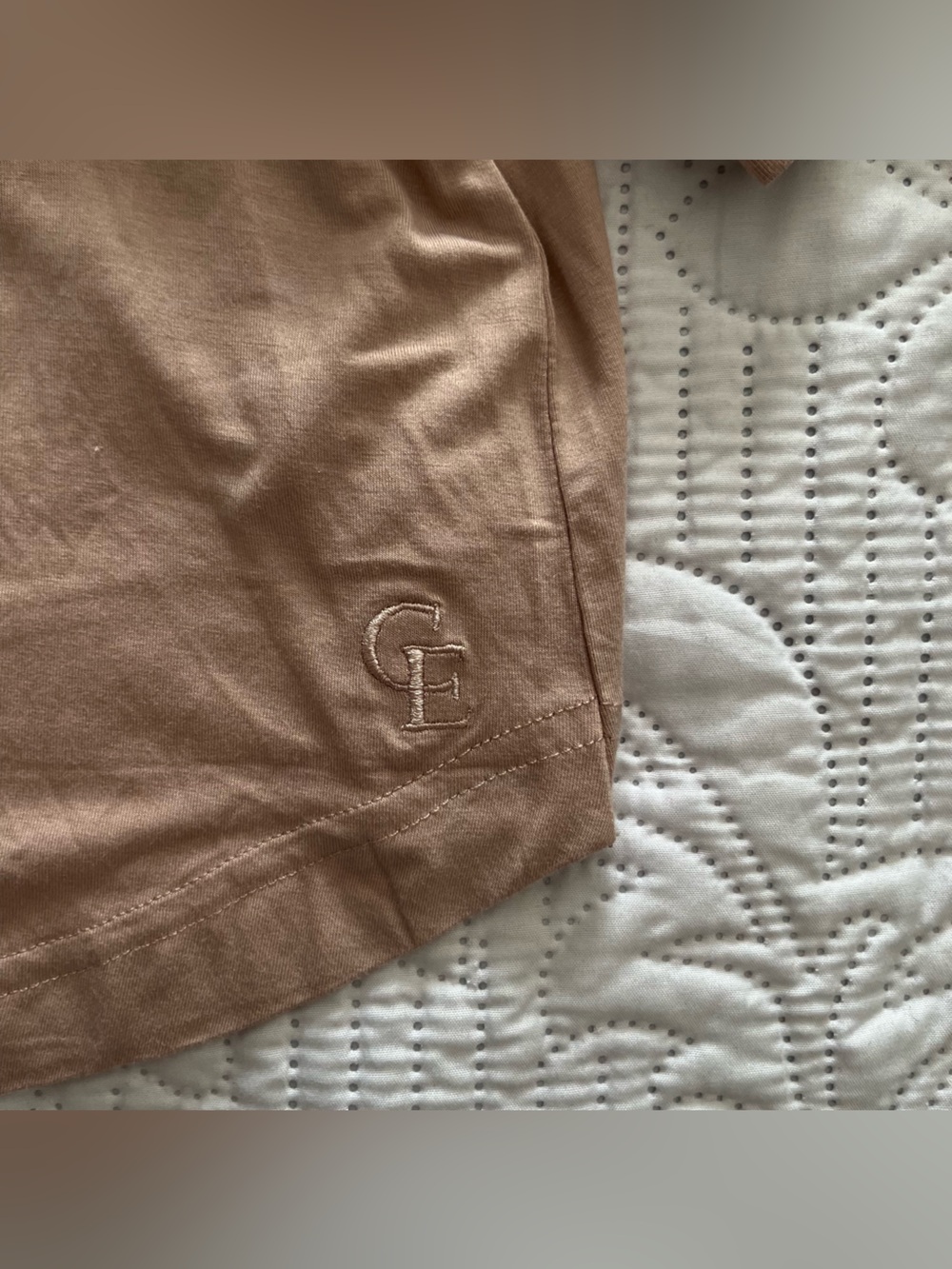 Cozy Earth Dusty Rose Bamboo Button Front Pajama Top M - Picture 7 of 8